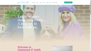 Screenshot of Hammond and Smith website
