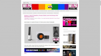 Screenshot of Hifi Pig website