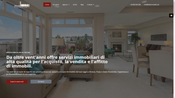 Screenshot of Idee&immobili, Firenze website