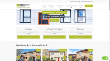 Screenshot of IMS Property Solutions website