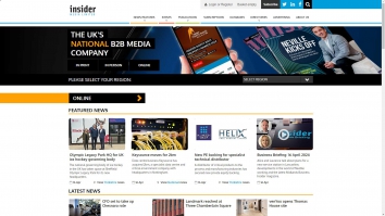 Screenshot of Insider Media website