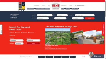 Screenshot of Kent Estate Agencies website
