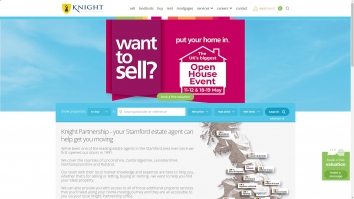 Screenshot of Knight Partnership website