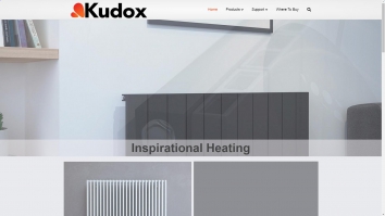 Screenshot of Kudox website