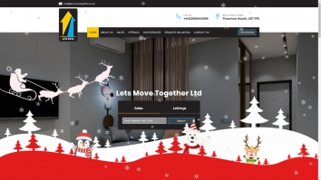 Screenshot of Lets Move Together Ltd website