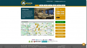 Screenshot of London Golden Key website