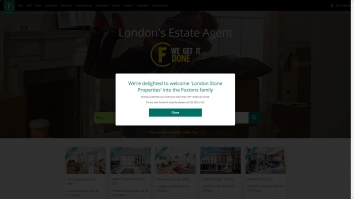 Screenshot of London Stone Properties website