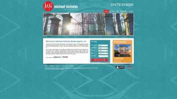 Screenshot of Michael Nicholas, Downend website