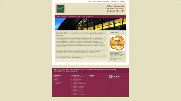 Screenshot of Milner Commercial, DE24 website