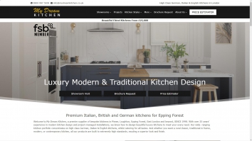 Screenshot of My Dream Kitchen website