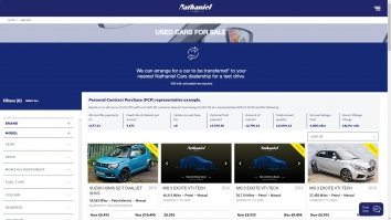 Screenshot of Quality Used Cars Bridgend For Sales - Cardiff, Glamorgan, South Wales website