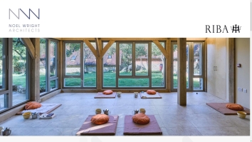 Screenshot of Noel Wright Architects website
