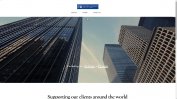 Screenshot of Pennine Kennedy Estate Agents website