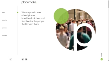 Screenshot of Place-Make Consulting Limited website