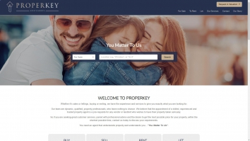 Screenshot of ProperKey website