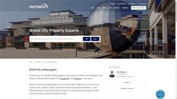 Screenshot of Property Concept website
