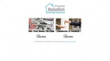 Screenshot of Property Solution website