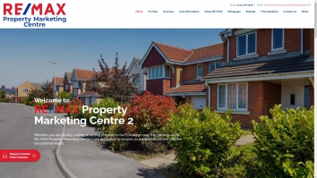Screenshot of RE/MAX Property Marketing Centre - Edinburgh website
