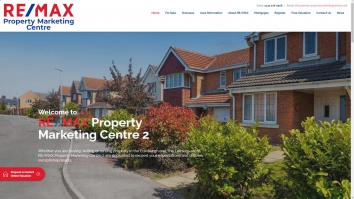 Screenshot of RE/MAX Property Marketing Centre – Edinburgh website