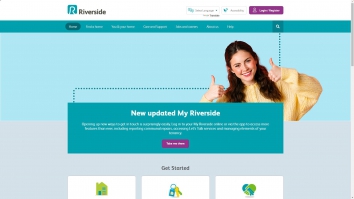 Screenshot of Riverside Home Ownership website