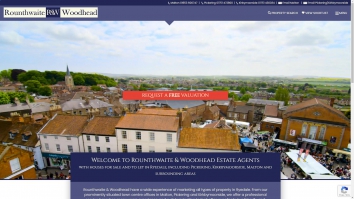 Screenshot of Rounthwaite & Woodhead website