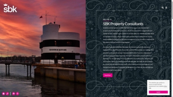 Screenshot of SBK Property Consultants, Park Gate - Sales website