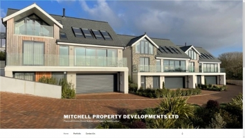 Screenshot of mitchell property developments website