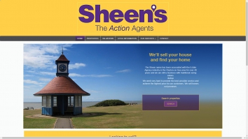 Screenshot of Sheen\'s, Frinton-On-Sea website