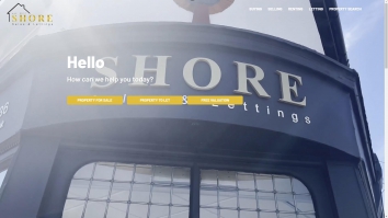 Screenshot of Shore Sales & Lettings, Leigh-On-Sea website
