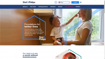 Screenshot of Stef & Philips Ltd website