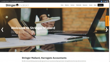 Screenshot of Stringer Mallard website
