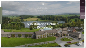 Screenshot of Home - The Coniston Hotel website