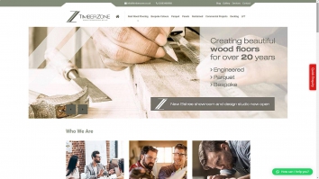 Screenshot of Timberzone ™ website