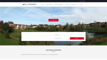 Screenshot of TLC Property Sales & Management Ltd, Corby website
