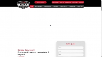 Screenshot of Total Car Maintenance website